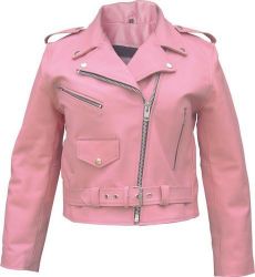 pink    Motorbike Ladies Classic Jackets